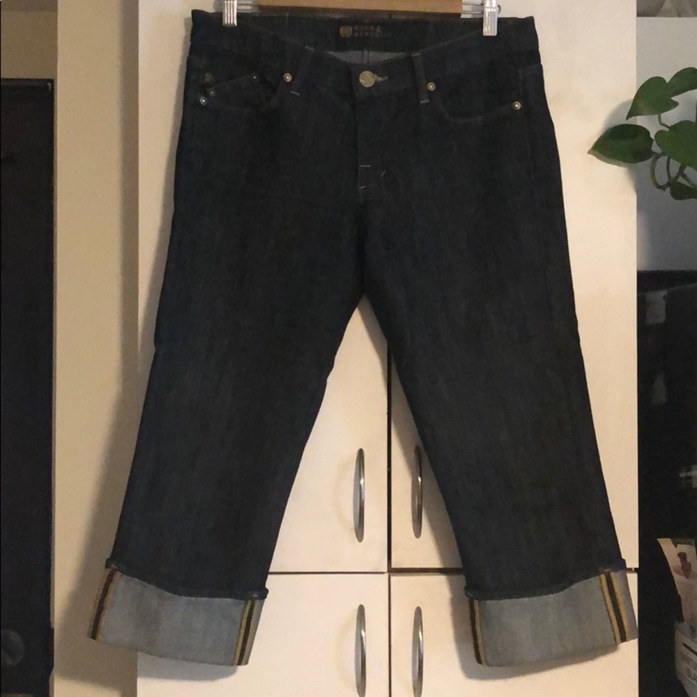Cuffed Jeans